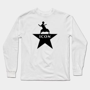 Cheasel T. Weasel Icon (Hamilton) Long Sleeve T-Shirt